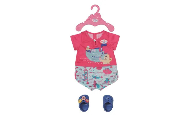 Baby Born Bath Pyjamas With Shoes 43cm
