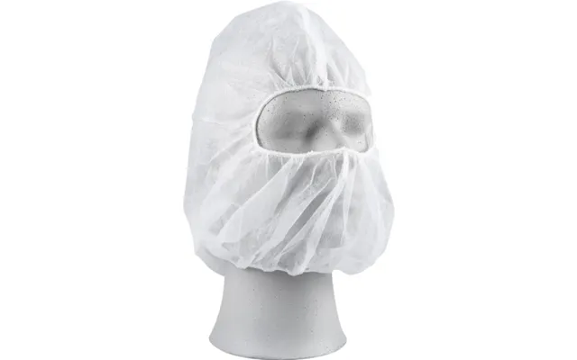 Balaklavahue, Abena, One Size, 12 Gsm, Hvid, Pp, Usteril - 10 Stk