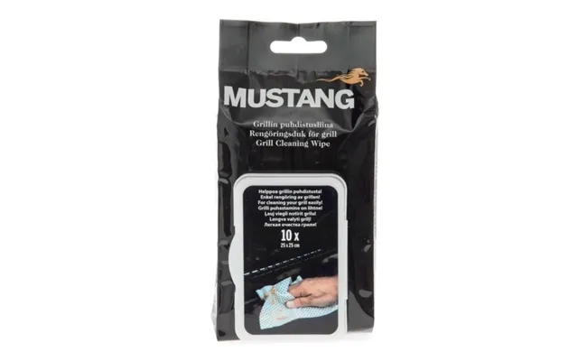 Barbecue Cleaning Wipes Mustang Grill Cleaning Wipe - 0.1 L