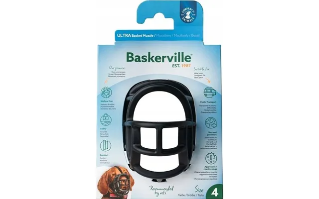 Baskerville Baskerville Ultra-4 Munding Sort