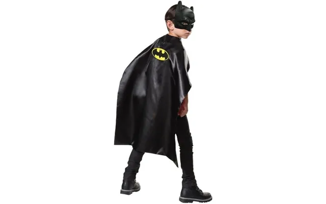 Batman Kappe Og Maske - Barn