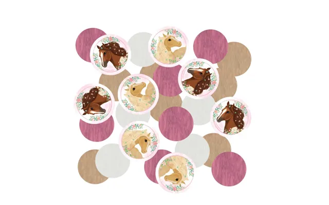 Beautiful Horses Konfetti