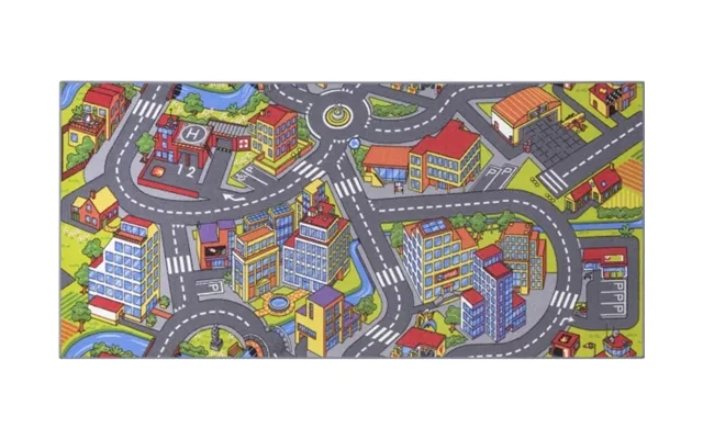 Bil Legetæppe Smart City 95 X 200 Cm