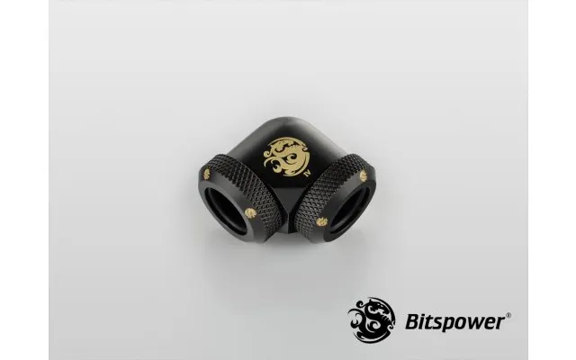 Bitspower Carbon Black - Kompressionsbøjning
