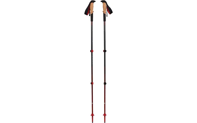 Black Diamond Pursuit Shock Trekkingstænger M L Grå Rød 1 Par 125-140 Cm