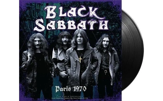 Black Sabbath Paris 1970 - Vinylplade