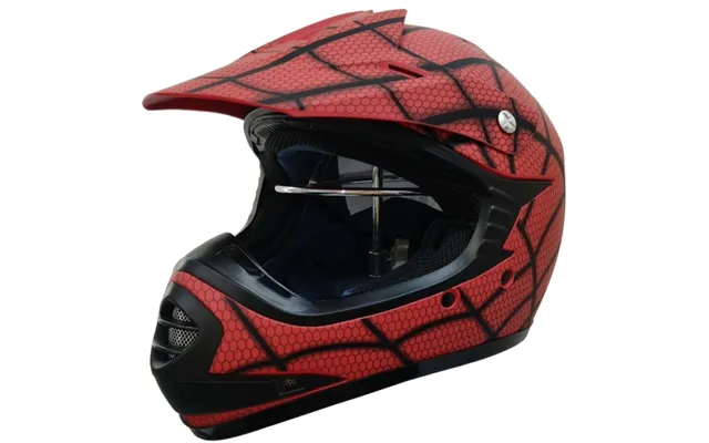 Børne Crosser Hjelm Spiderred Str. L
