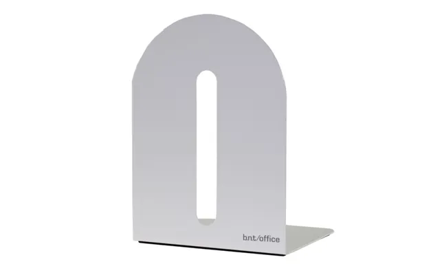Bogstøtte Metal 20x20 Cm Hvid - 2 Stk.