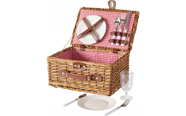 Boltze Picnickurv I Flet Darcel - Tallerkener