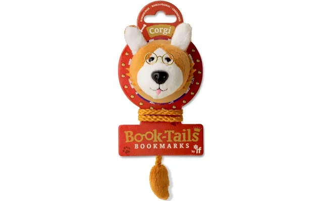 Book-tails Corgi Hunde Plys Bogmærke