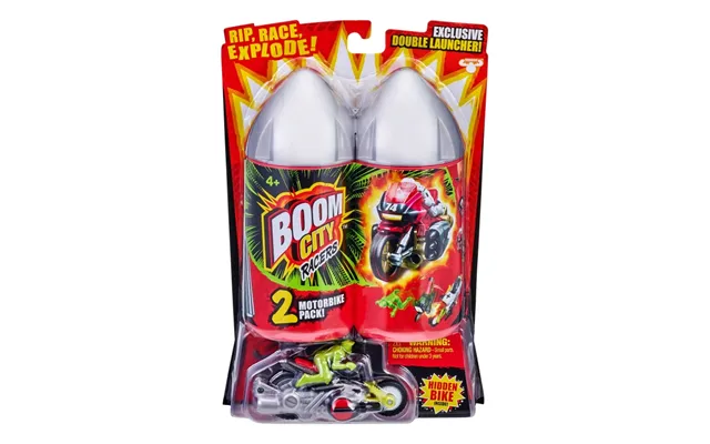Boom City Racers S2 - Motorbikes 2pk