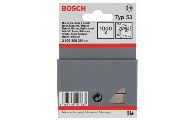 Bosch Clamp Type 53 11,4x0,74x4 Mm 1000 Stk