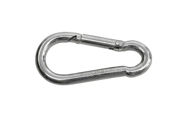 Brandvæsenskarabinhage Stål 8 X 80 Mm Swg 680 154 881 80 L X B 80 Mm X 8 Mm