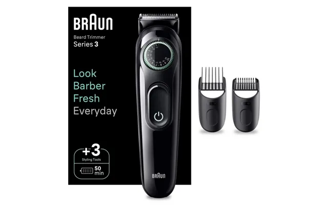 Braun Beardtrimmer 3 Bt3411 - Vaskbar