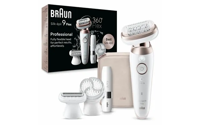 Braun Silk-épil 9 Flex 9-360 3d 40 Pincetter Pink - Hvid