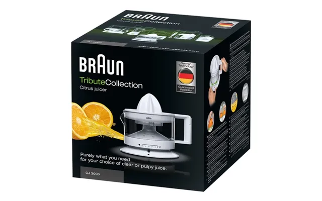 Braun Tribute Collection Cj 3000 - Citruspresser