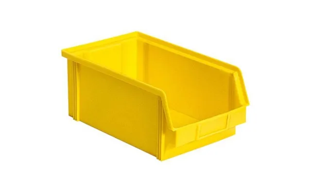 Brb Lagertechnik 974336 Opbevaringskasser Levnedsmiddelegnet L X B X H 350 X 200 X 145 Mm Gul 12 Stk