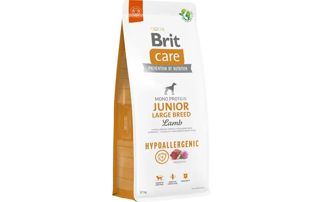 Brit Care Dog Hypoallergenic Junior Large Breed - Lamb