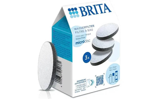 Brita Microdisc Vandfilter - 3-pak