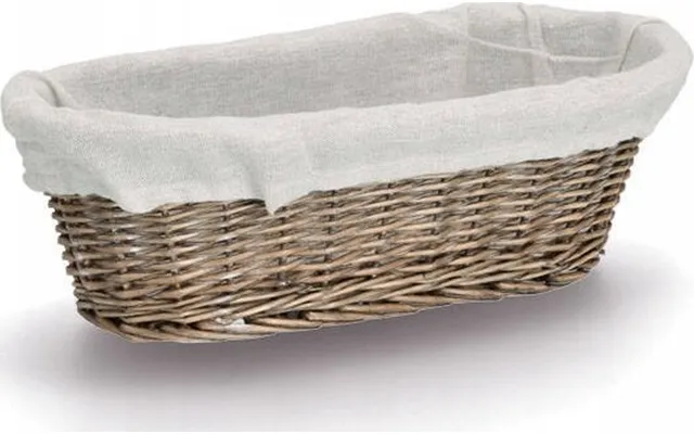 Brødkurv Zeller I Flettet Kurv Rattan - 33 X 14 X 10 Cm
