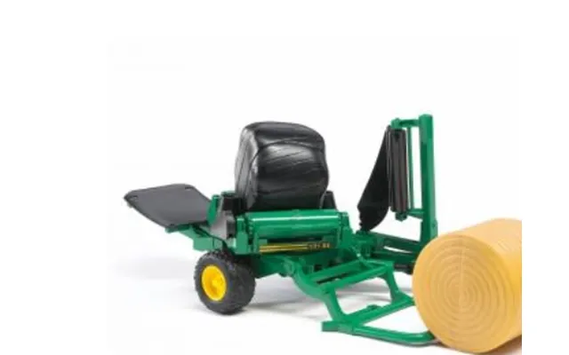 Bruder Bale Wrapper With Round Bales Toy