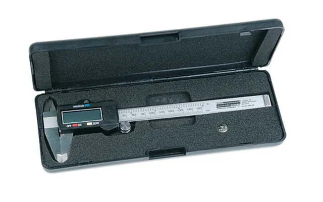 Brüder Mannesmann Digital Skydelære, Fremstillet Af Aluminium I Plastkasse, Opløsning 0,01 Mm, Arbejder - 1 Stk M823-160