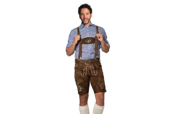 Brune Korte Lederhosen