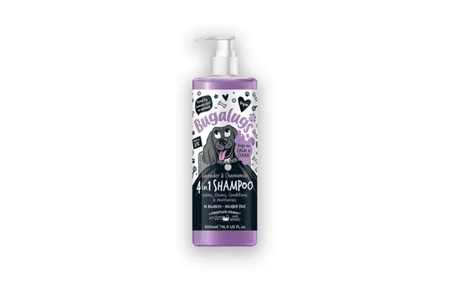 Bugalugs 4-i-1 Shampoo Med Lavendel & Kamille 500ml