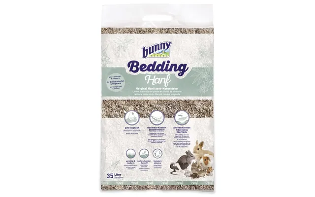 Bunny Nature Bedding Hemp 35l