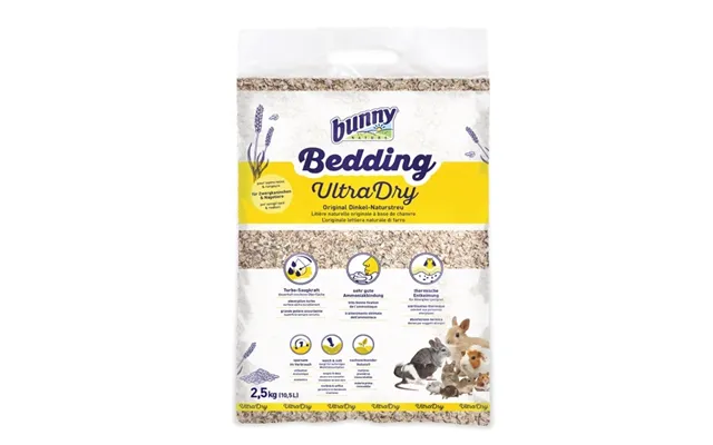 Bunny Nature Bedding Ultradry 2,5 Kg - Bundstrøelse