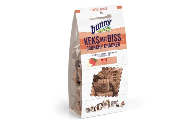 Bunny Nature Cruncy Crackers - Med Æble 50 G