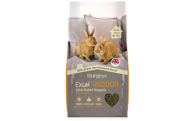 Burgess Excel Adult Indoor Rabbit 10kg