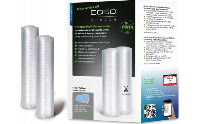 Caso Caso 6 Stars Professional Vacuum Rolls 1247