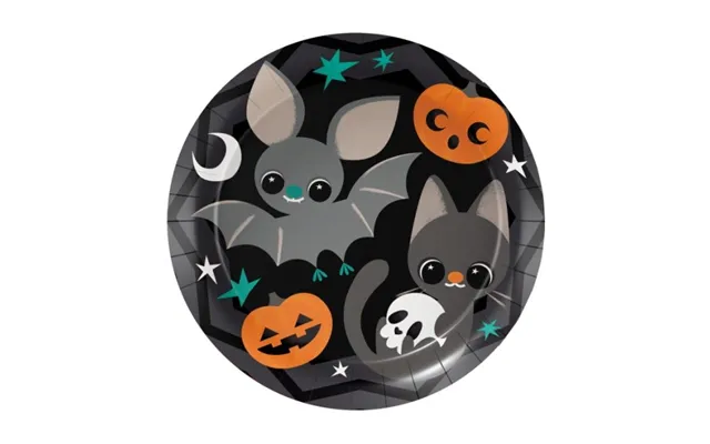 Cats & Bats Tallerkner - 23 Cm