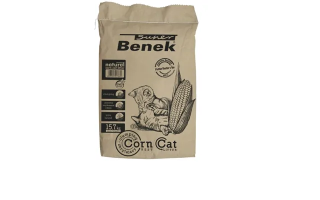 Certech Super Benek Corn Cat - Klumpende Majsstrøelse 25 L
