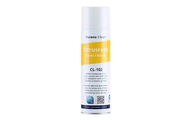 Citrusrens 500ml Spray. Opløser Effektivt Limrester - Harpiks