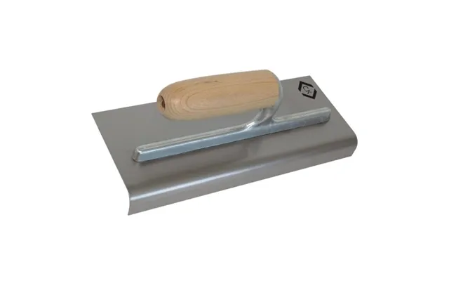 C.k Concrete Edging Trowel Carbon Steel Wood Grip 280x115mm C