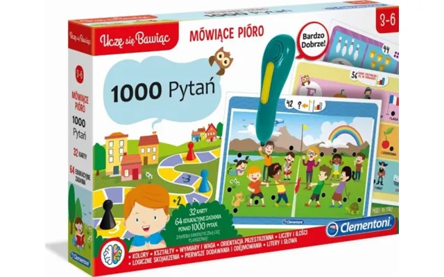 Clementoni Talende Pen 1000 Spørgsmål 50653