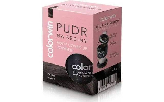 Colorwin Root Cover Up Powder - Black, 3.2g