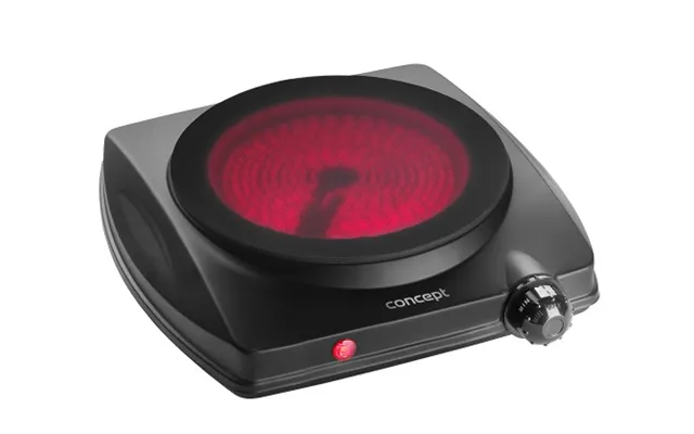 Concept Elektrisk Komfur Med Én Kogeplade - 1250 W