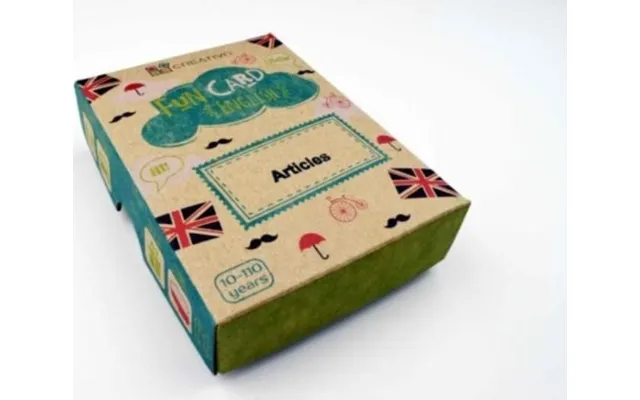 Creativo Fun Card English Articles Creativo
