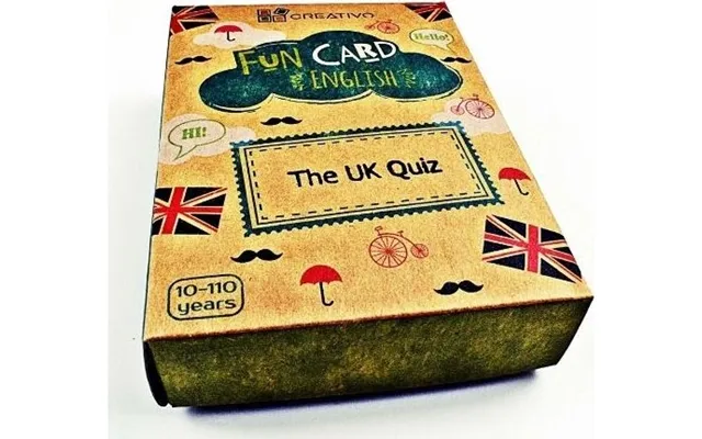 Creativo Fun Card English The Uk Quiz