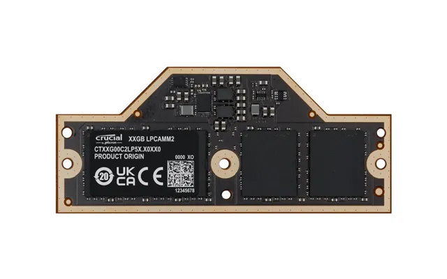 Crucial Lpcamm2 Lpddr5x 32 Gb Hukommelse