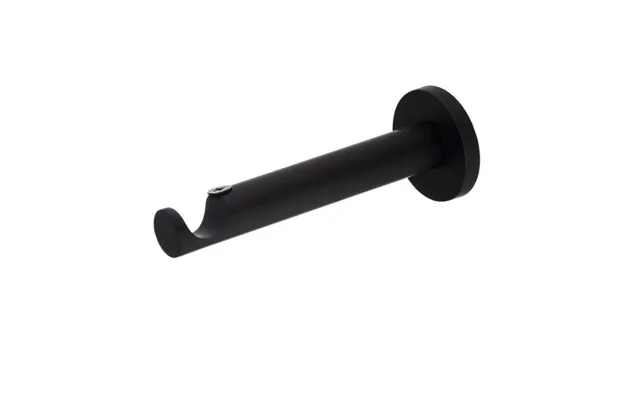 Curtain Rod Bracket Single D19 M.black