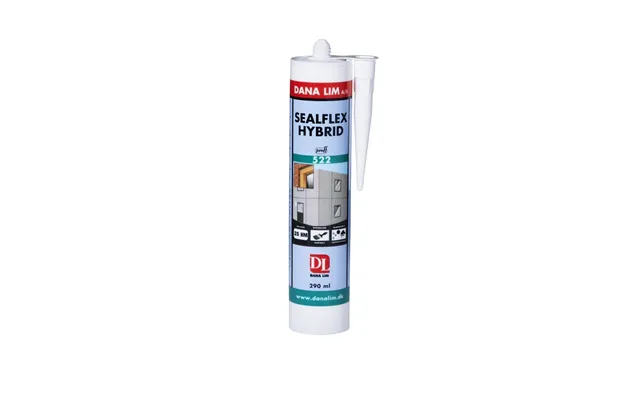 Dana Lim Byggefuge Sealflex Hybrid 522 - Hvid