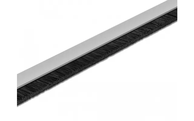 Delock Børsteliste 20 Mm Med Aluminiumsprofil Lige - Længde 1 M