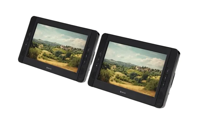 Denver Mtw-1098 Portabler Dvd-player M. 2x 10'' Display - Portable Dvd-player Mtw-1098