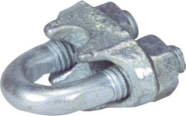 Denwire Bøjlewirelås 6mm Din741 - Galvaniseret