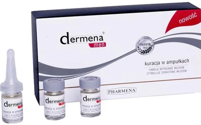 Dermena Hair Care Men Hair Loss Inhibition Ampoule Treatment 15 X 5ml