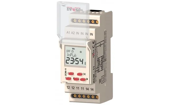 Digital 16a Ugentlig Enkeltkanals Timer Zcm-11 Ext10000150